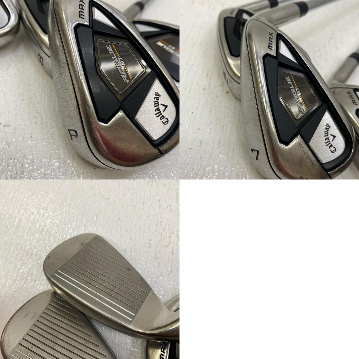 【ゴルフ用品】 Callaway | キャロウェイ CALLAWAY アイアンセット ROGUE ST MAX(2022) 5本ｾｯﾄ シャフト:Dynamic Gold 95 S200 フレックス:S 6~9.P【加古川店】