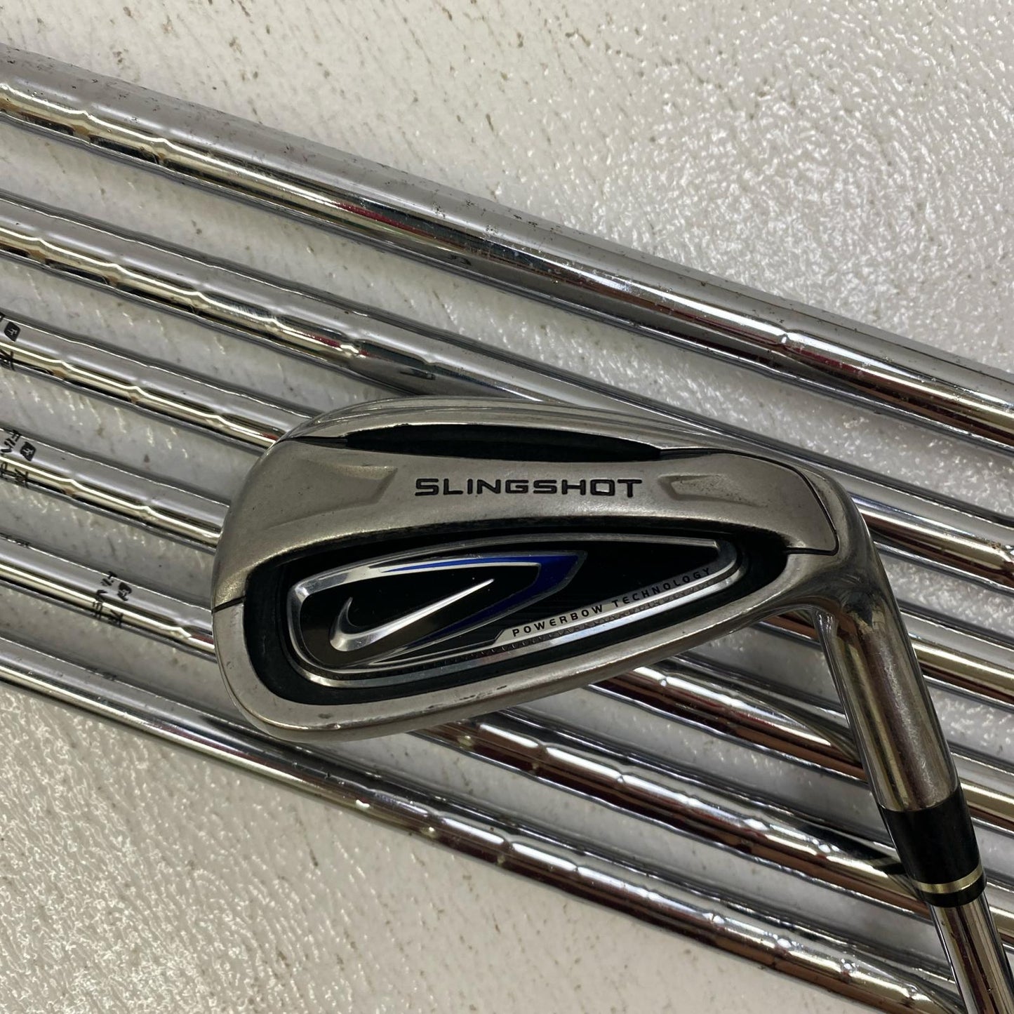 【ゴルフ用品】 NIKE | ナイキ NIKE アイアンセット SLINGSHOT US(2010) 7本ｾｯﾄ シャフト:SLINGSHOT UNIFLEX 5~9.P.S【加古川店】
