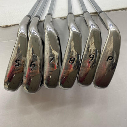 【ゴルフ用品】 BRIDGESTONE | ブリヂストン BRIDGESTONE アイアンセット ViQ(2012) 6本ｾｯﾄ シャフト:TRUE TEMPER GS85 フレックス:S 5~9.P【加古川店】