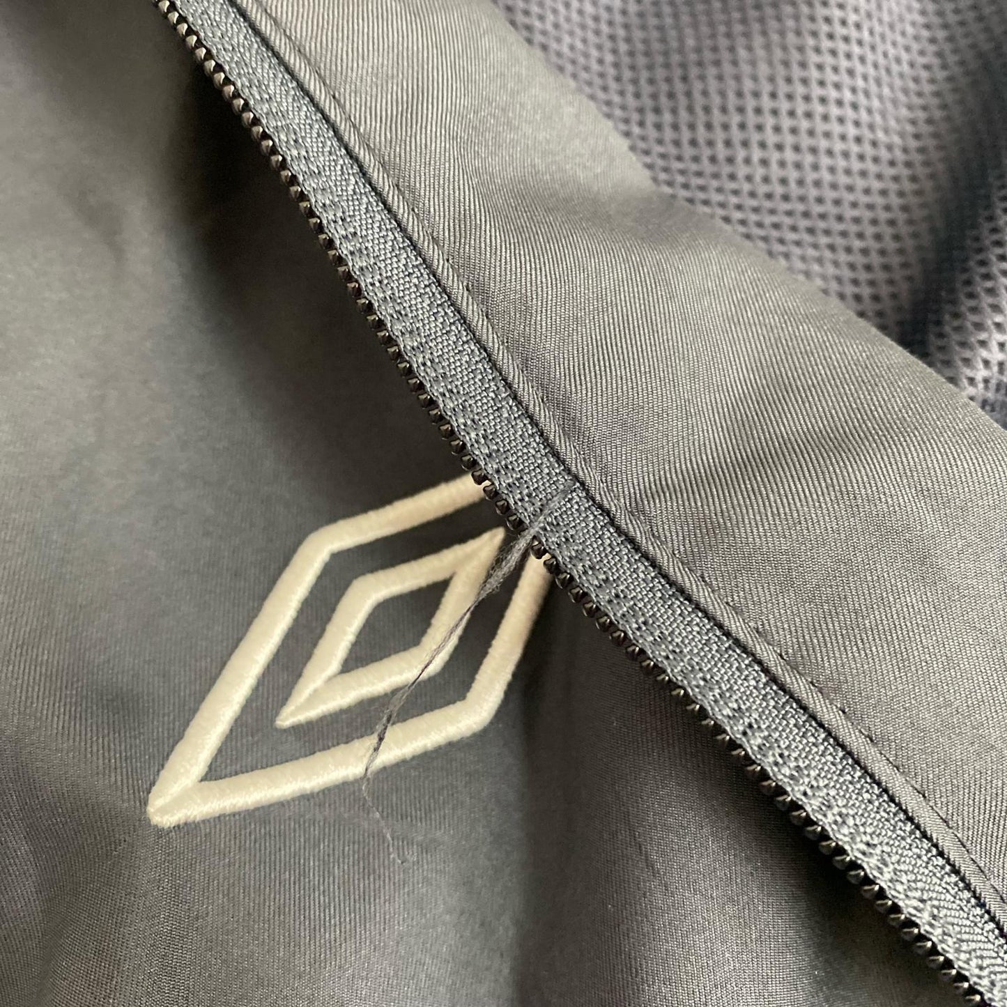 UMBRO ﾏﾝﾁｪｽﾀｰｼﾃｨ(2010-11) ﾅｲﾛﾝｼﾞｬｹｯﾄ ｻｲｽﾞ:L 着用感 ほつれあり【加古川店】