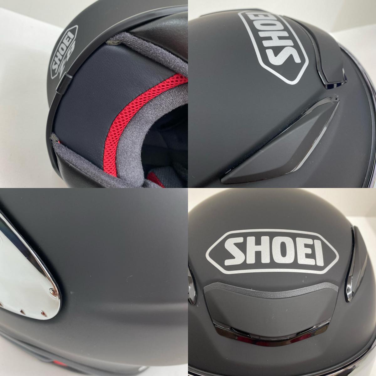 SHOEI ショウエイ Z-8 マットブラック size:L 箱、替ｼｰﾙﾄﾞ、収納袋有【加古川店】