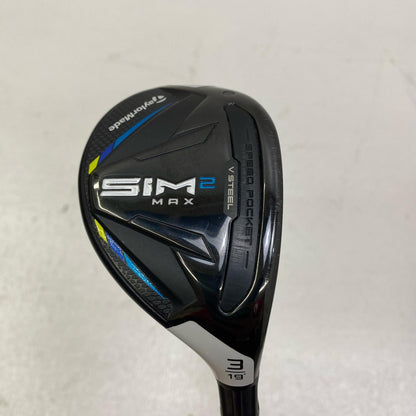 【ゴルフ用品】 TaylorMade | テーラーメイド TaylorMade ユーティリティ SIM2 MAX RESCUE(2021) 3U 19° シャフト:TENSEI BLUE TM60 フレックス:R ﾍｯﾄﾞｶﾊﾞｰ付属 約40ｲﾝﾁ【加古川店】
