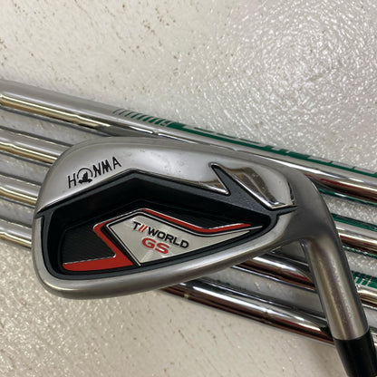 【ゴルフ用品】 HONMA | ホンマ HONMA アイアンセット T//WORLD GS(2021) 5本ｾｯﾄ シャフト:NS.PRO 950GH neo フレックス:S 6~10【加古川店】