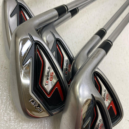 【ゴルフ用品】 HONMA | ホンマ HONMA アイアンセット T//WORLD GS(2021) 5本ｾｯﾄ シャフト:NS.PRO 950GH neo フレックス:S 6~10【加古川店】