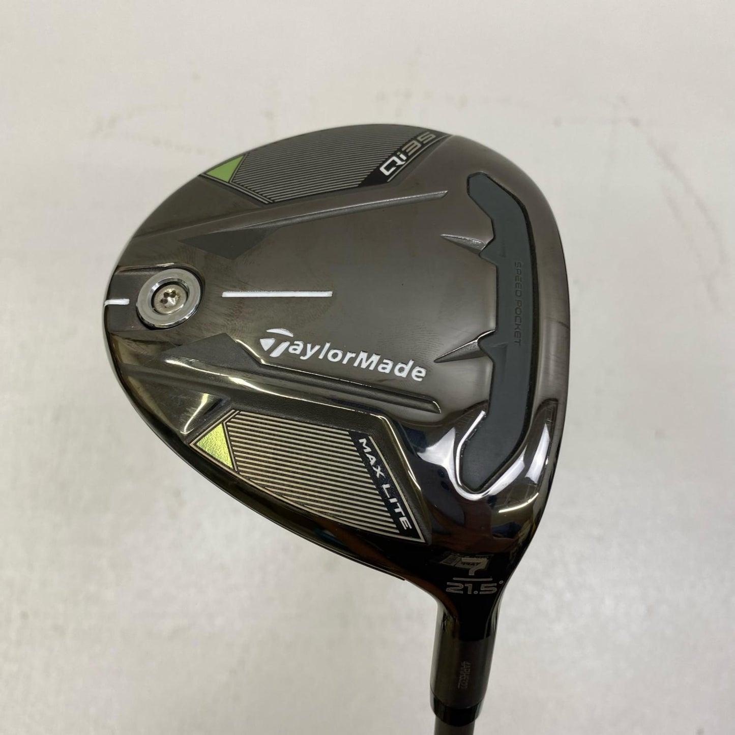 【ゴルフ用品】 TaylorMade | テーラーメイド TaylorMade フェアウェイウッド Qi35 MAX LITE (2025)7W 21.5° シャフト:AIR SPEEDER フレックス:R ﾍｯﾄﾞｶﾊﾞｰ付 約42ｲﾝﾁ【加古川店】