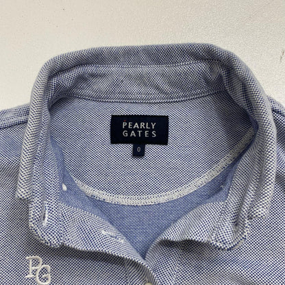 PEARLY GATES | パーリーゲイツ PEARLY GATES ウェア(ゴルフ) 055-0161102 鹿の子ﾎﾟﾛ長袖 size:0【加古川店】