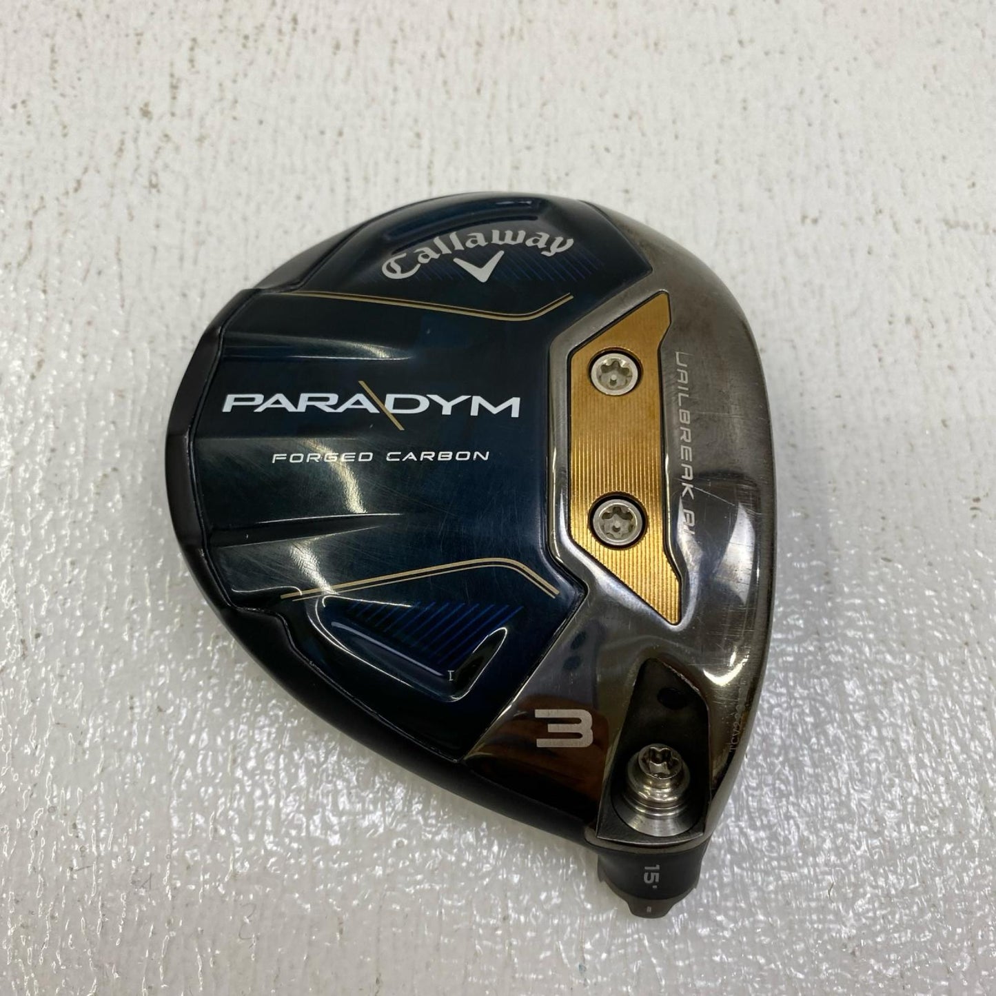 【ゴルフ用品】 Callaway | キャロウェイ CALLAWAY フェアウェイウッド PARADYM 2023 3W 15° ﾂｱｰ支給品 TCVｼﾘｱﾙ有【加古川店】
