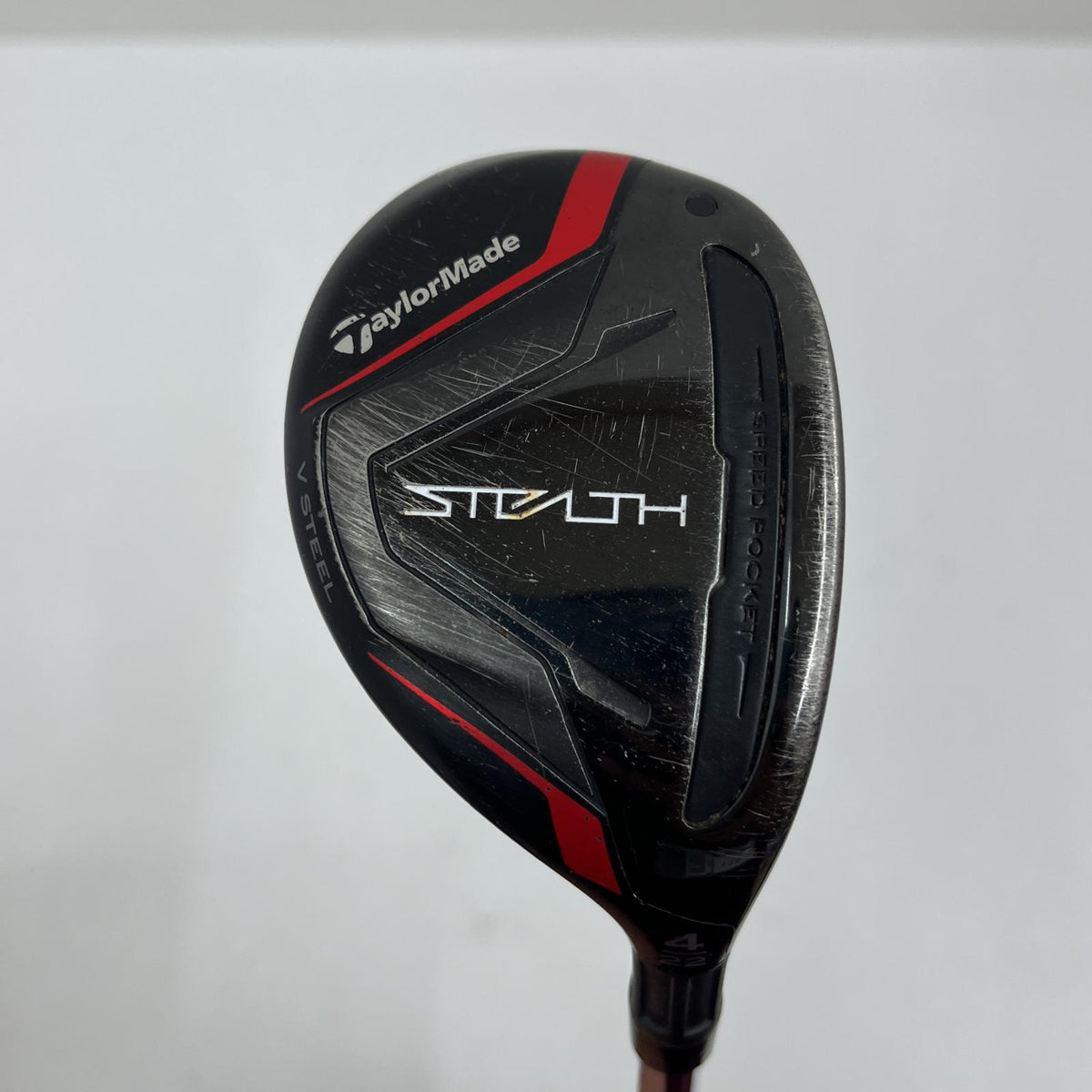 【ゴルフ用品】 TaylorMade | テーラーメイド TaylorMade ユーティリティ STEALTH RESCUE(2022) 4U 22° シャフト:KBS MAX フレックス:S ﾍｯﾄﾞｶﾊﾞｰ付属 約40ｲﾝﾁ【加古川店】