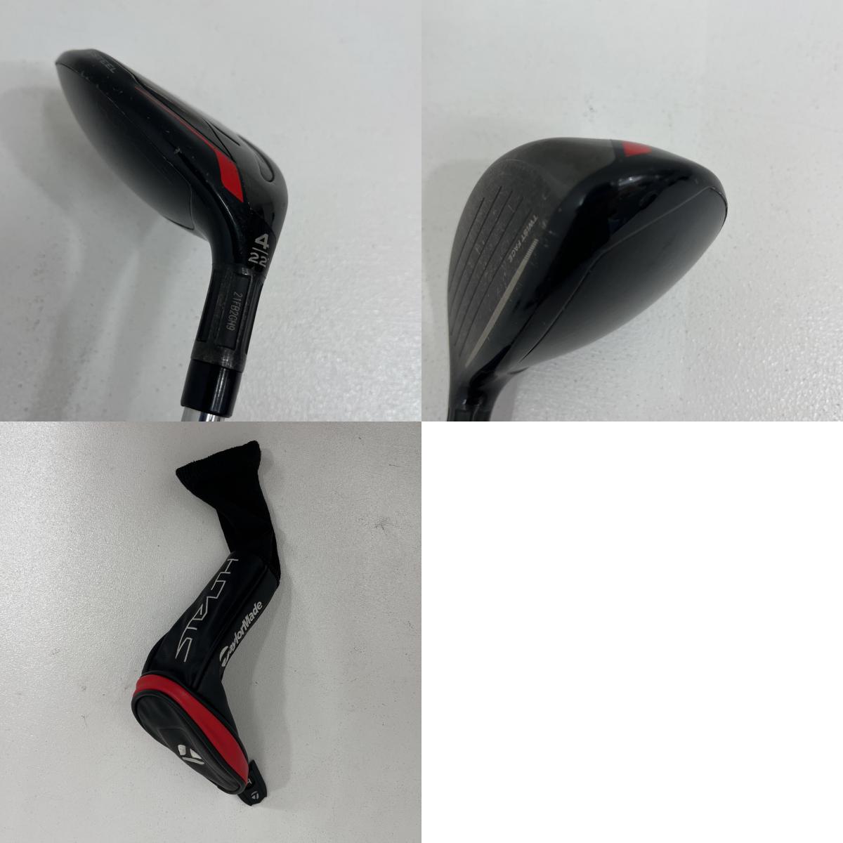 【ゴルフ用品】 TaylorMade | テーラーメイド TaylorMade ユーティリティ STEALTH RESCUE(2022) 4U 22° シャフト:KBS MAX フレックス:S ﾍｯﾄﾞｶﾊﾞｰ付属 約40ｲﾝﾁ【加古川店】