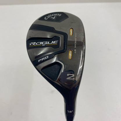 【ゴルフ用品】 Callaway | キャロウェイ CALLAWAY ユーティリティ ROGUE ST PRO(2022) 2U 18° シャフト:TENSEI K SERIES フレックス:S 約40ｲﾝﾁ【加古川店】