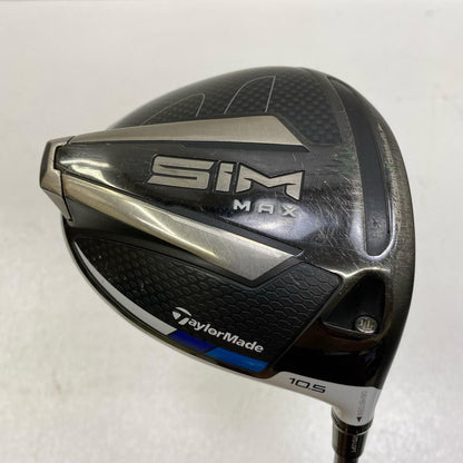 【ゴルフ用品】 TaylorMade | テーラーメイド TaylorMade ドライバー SIM MAX (2020) 1W 10.5° シャフト:TENSEI TM50 フレックス:SR ﾍｯﾄﾞｶﾊﾞｰ付属 約45.5ｲﾝﾁ【加古川店】