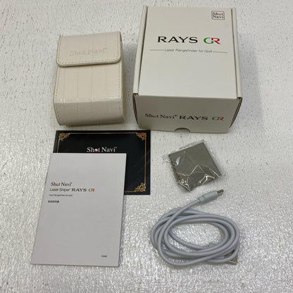 【ゴルフ用品】 Shot Navi | ショットナビ Shot Navi ゴルフナビ PRAYS GR 箱、ｹｰｽ有 レーザー距離計【加古川店】