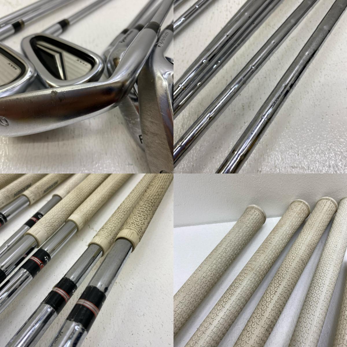 【ゴルフ用品】 TaylorMade | テーラーメイド TaylorMade アイアンセット R9 MAX(2009)ｱｲｱﾝ8本ｾｯﾄ シャフト:N.S.PRO 950GH フレックス:S 5~9.PAS【加古川店】