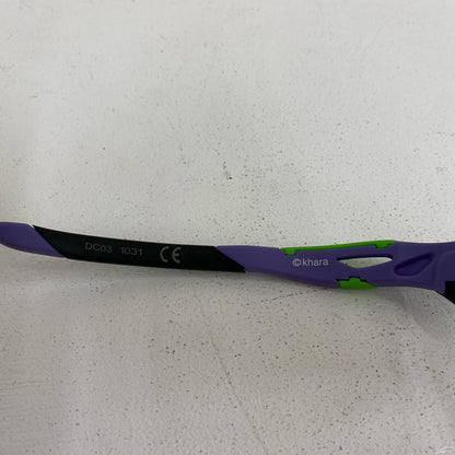 eShades × EVANGELION 初号機ﾓﾃﾞﾙ ゴルフサングラス 箱、ｹｰｽ有【加古川店】