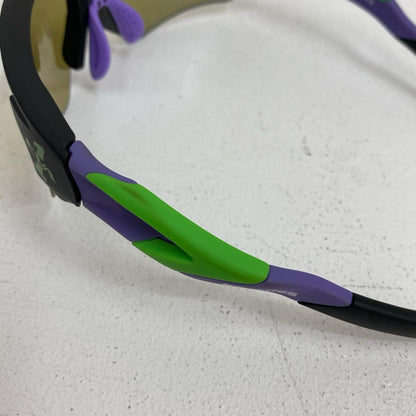 eShades × EVANGELION 初号機ﾓﾃﾞﾙ ゴルフサングラス 箱、ｹｰｽ有【加古川店】