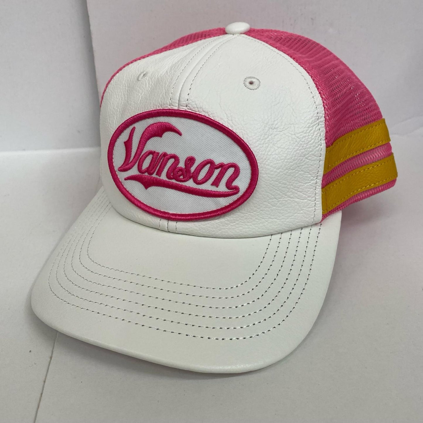 Supreme | シュプリーム VANSON LEATHERS MESH BACK 6-PANEL 年式:25AW 6-Panel キャップ ピンク【加古川店】