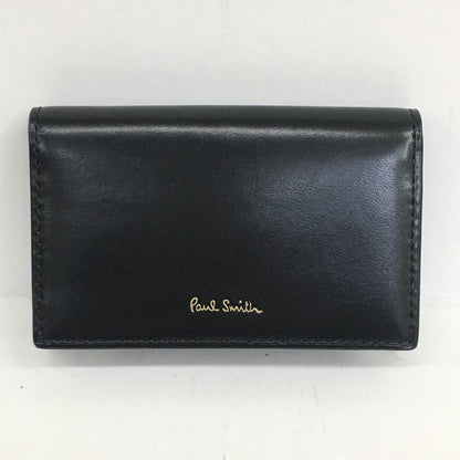 Paul Smith | ポール・スミス 名刺入れ ベジタン カードケース 553440 P212 ブラック【加古川店】