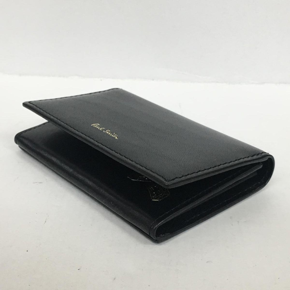 Paul Smith | ポール・スミス 名刺入れ ベジタン カードケース 553440 P212 ブラック【加古川店】