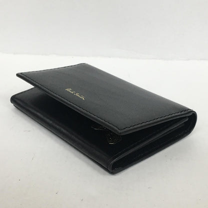 Paul Smith | ポール・スミス 名刺入れ ベジタン カードケース 553440 P212 ブラック【加古川店】