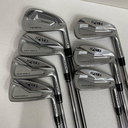 【ゴルフ用品】 HONMA | ホンマ HONMA アイアンセット TW727/757 ｱｲｱﾝ7本ｾｯﾄ ｺﾝﾎﾞ シャフト:MODUS3 TOUR105 フレックス:S 4~10【加古川店】