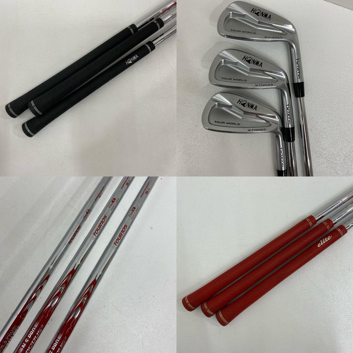 【ゴルフ用品】 HONMA | ホンマ HONMA アイアンセット TW727/757 ｱｲｱﾝ7本ｾｯﾄ ｺﾝﾎﾞ シャフト:MODUS3 TOUR105 フレックス:S 4~10【加古川店】