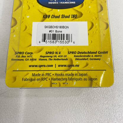 【フィッシング/釣り/釣具/ルアー】 スプロ　チャドシャッド180 ボーン【加古川店】