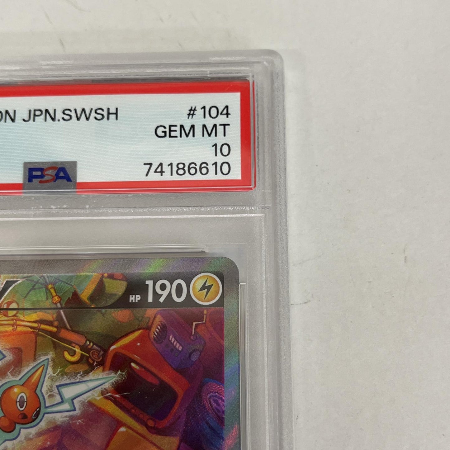 PSA10 ロトムV SR 104/100 serial:74186610【加古川店】