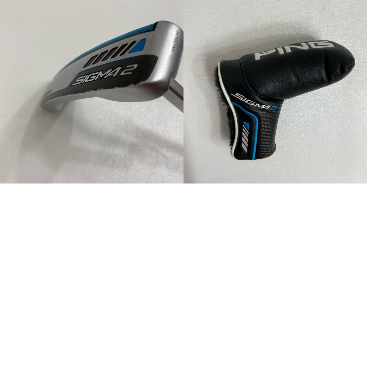 【ゴルフ用品】 PING | ピン PING パター ANSER SIGMA2(2018) ﾍｯﾄﾞｶﾊﾞｰ付属 約33ｲﾝﾁ【加古川店】