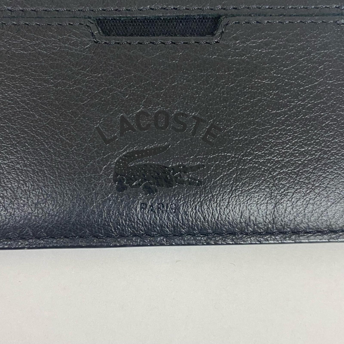 LACOSTE | ラコステ スマートカードケース カードケース NH1441KP ブラック【加古川店】