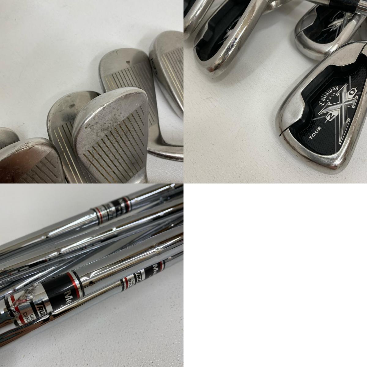 【ゴルフ用品】 Callaway | キャロウェイ CALLAWAY アイアンセット X-20 TOUR(2007) 6本ｾｯﾄ シャフト:Memphis'10' 5~9.P【加古川店】