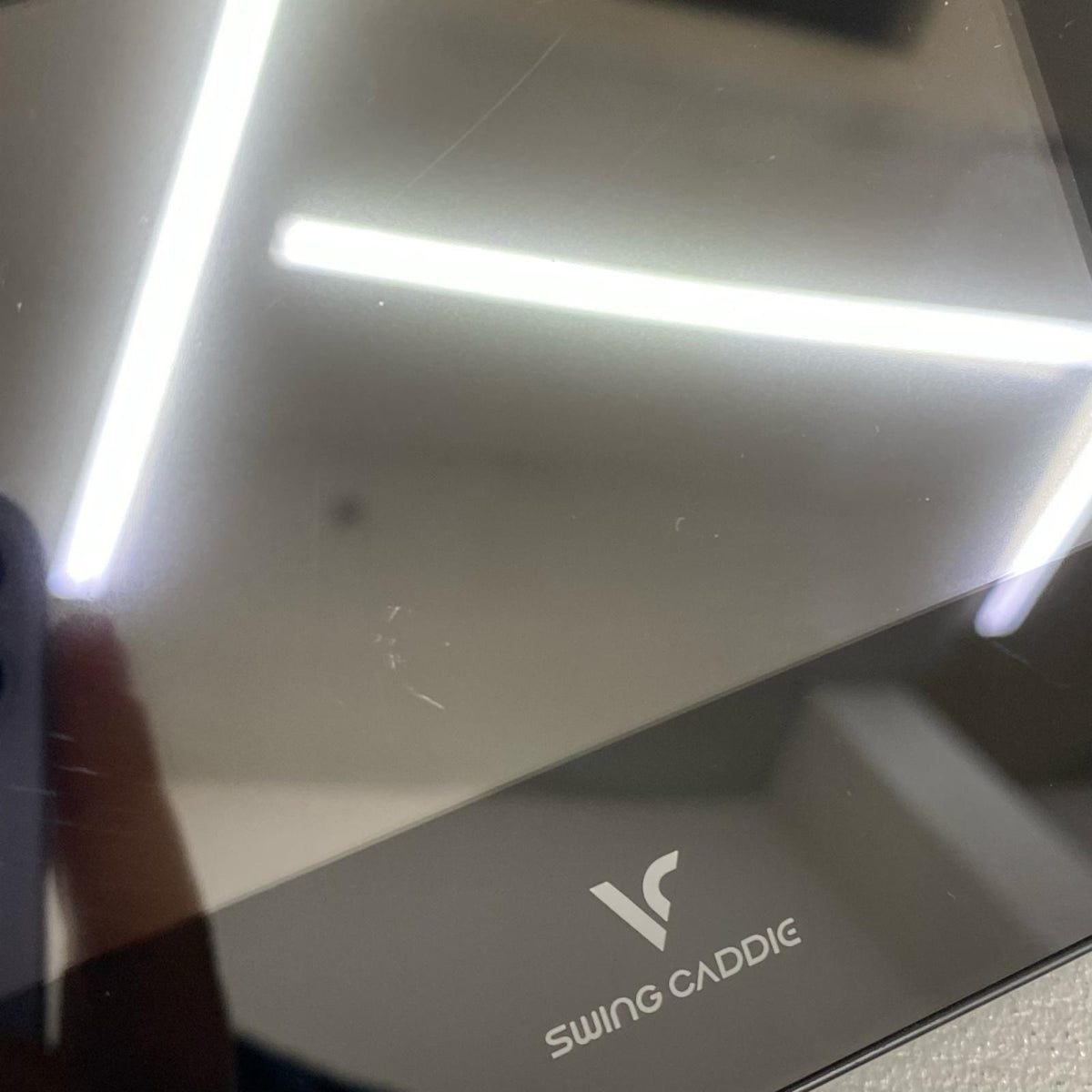 【ゴルフ用品】 ゴルフナビ VOICE CADDIE SWING CADDIE SC4 弾道測定器 使用感大、通電確認済み、ｹｰｽ、充電ｹｰﾌﾞﾙ、取扱説明書付属【加古川店】