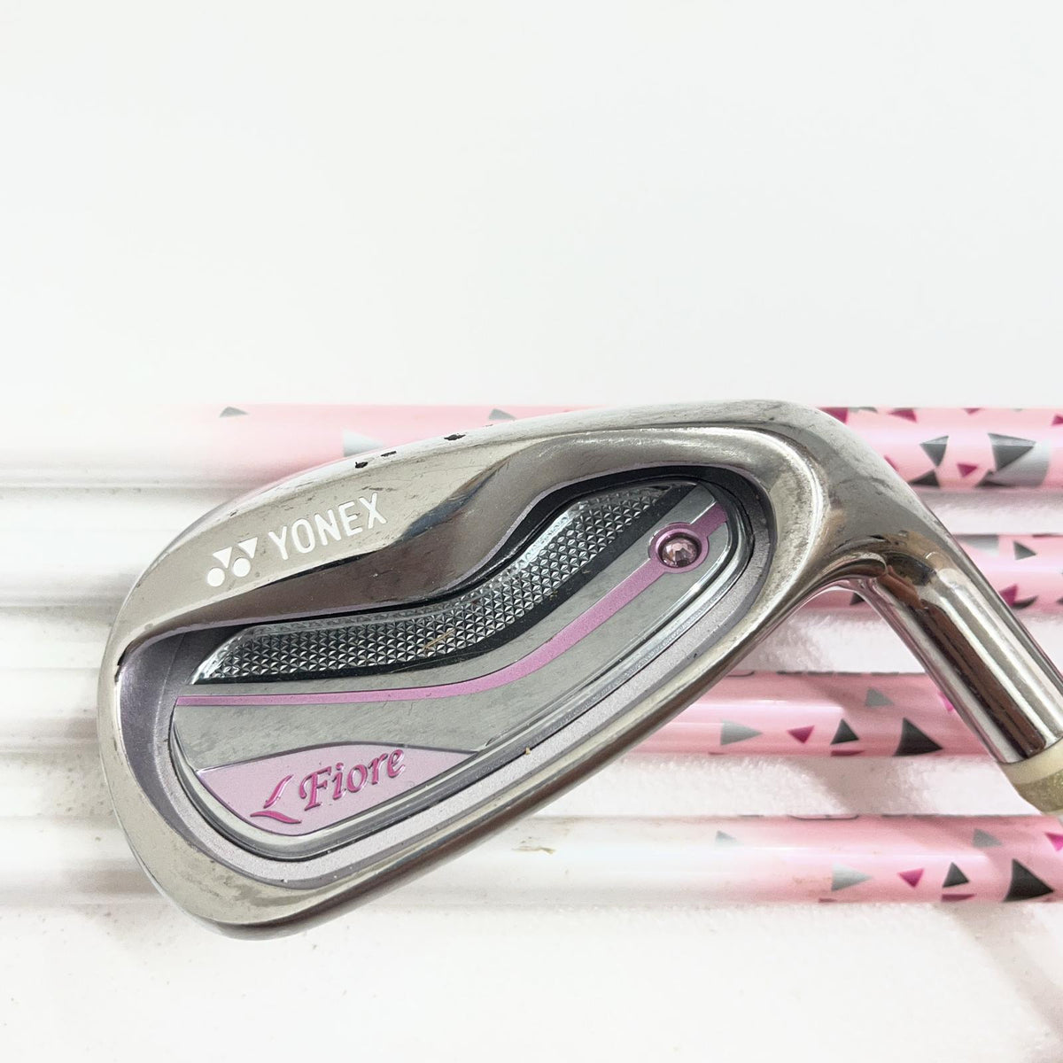 【ゴルフ用品】 YONEX | ヨネックス YONEX アイアンセット Fiore(2014) 5本ｾｯﾄ シャフト:FR300 フレックス:L ﾚﾃﾞｨｰｽ 7~9.P.S【加古川店】