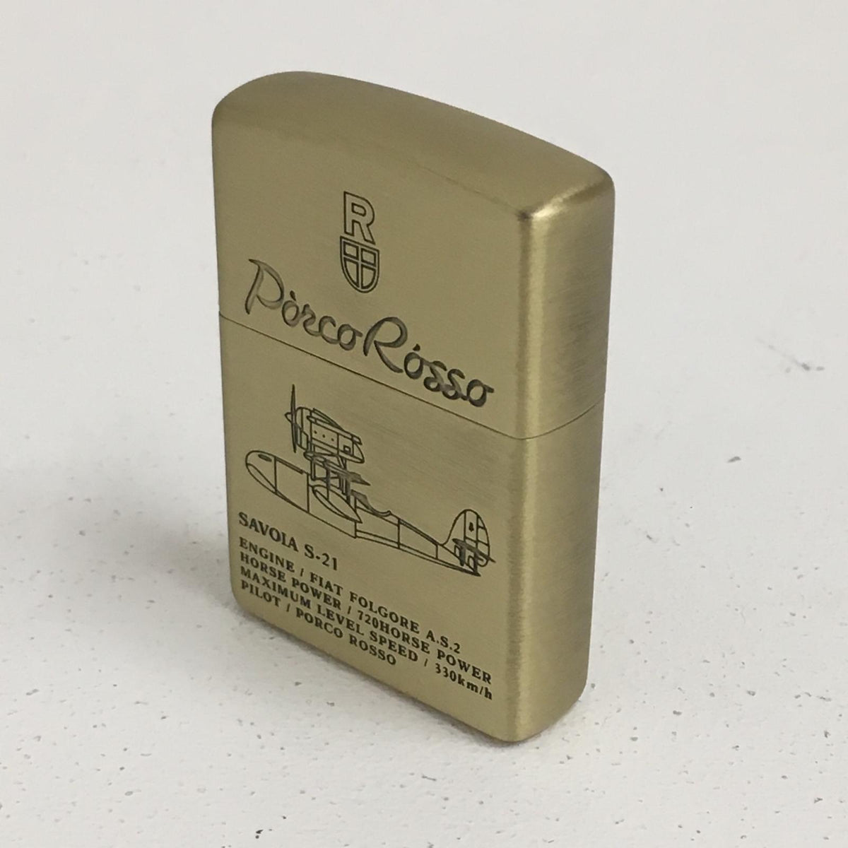 ZIPPO | ジッポ 紅の豚 ライター SAVOIA-21 ゴールド【加古川店】