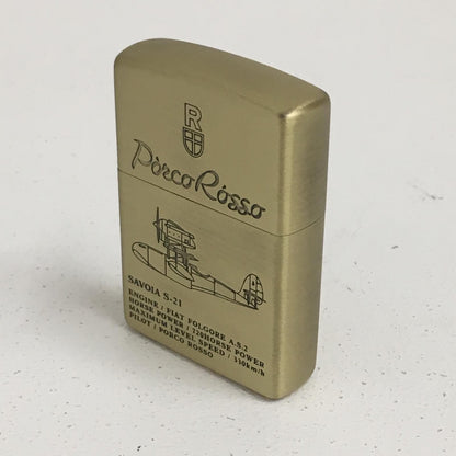 ZIPPO | ジッポ 紅の豚 ライター SAVOIA-21 ゴールド【加古川店】
