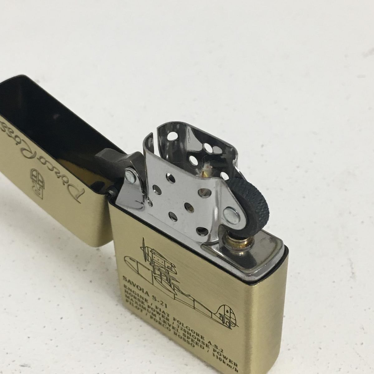 ZIPPO | ジッポ 紅の豚 ライター SAVOIA-21 ゴールド【加古川店】