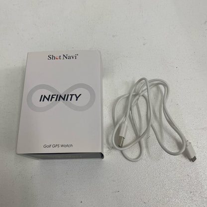 【ゴルフ用品】 Shot Navi | ショットナビ Shot Navi ゴルフナビ INFINITY 箱、充電ｹｰﾌﾞﾙ(非純正)【加古川店】