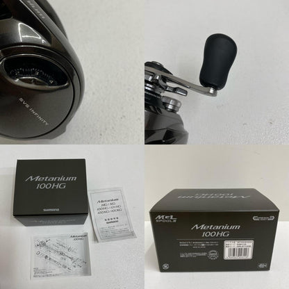 【フィッシング/釣り/釣具/リール】 【ベイトリール/右ハンドル】SHIMANO | シマノ 23メタニウム 100HG【加古川店】