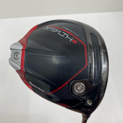 【ゴルフ用品】 TaylorMade | テーラーメイド TaylorMade ドライバー STEALTH2(2023)1W 10.5° シャフト:REAX Qi4D フレックス:S ﾍｯﾄﾞｶﾊﾞｰ付属、約46ｲﾝﾁ【加古川店】