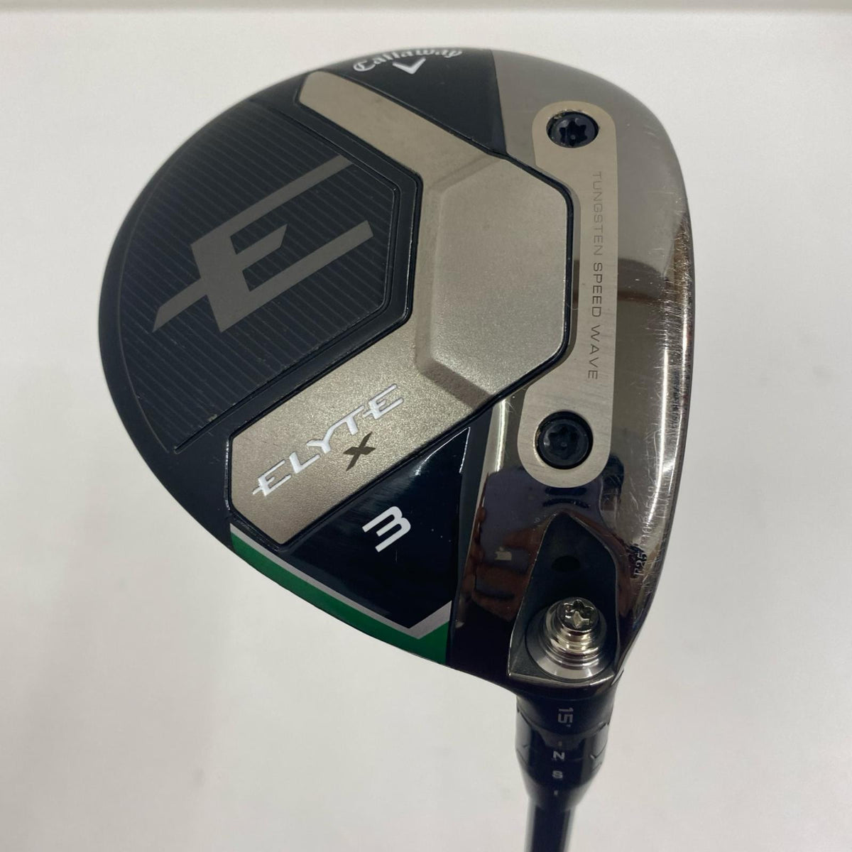 【ゴルフ用品】 Callaway | キャロウェイ CALLAWAY フェアウェイウッド ELYTE X(2025)3W 15° シャフト:VENTUS GREEN フレックス:S ﾍｯﾄﾞｶﾊﾞｰ付属、約43ｲﾝﾁ【加古川店】