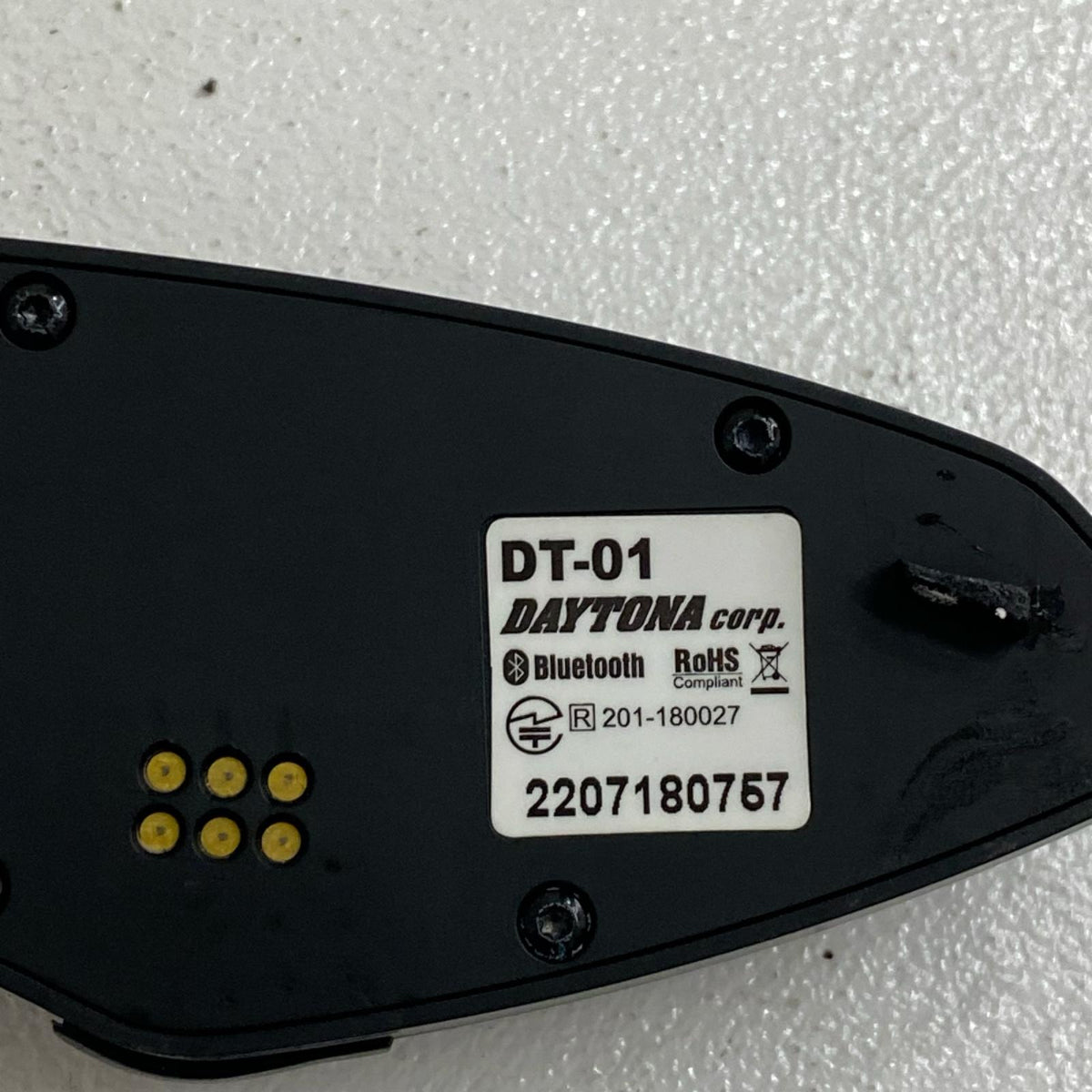 DAYTONA DT-01 ｲﾝｶﾑ 箱、ｽﾋﾟｰｶｰ、ﾏｲｸ、説明書 デイトナ【加古川店】