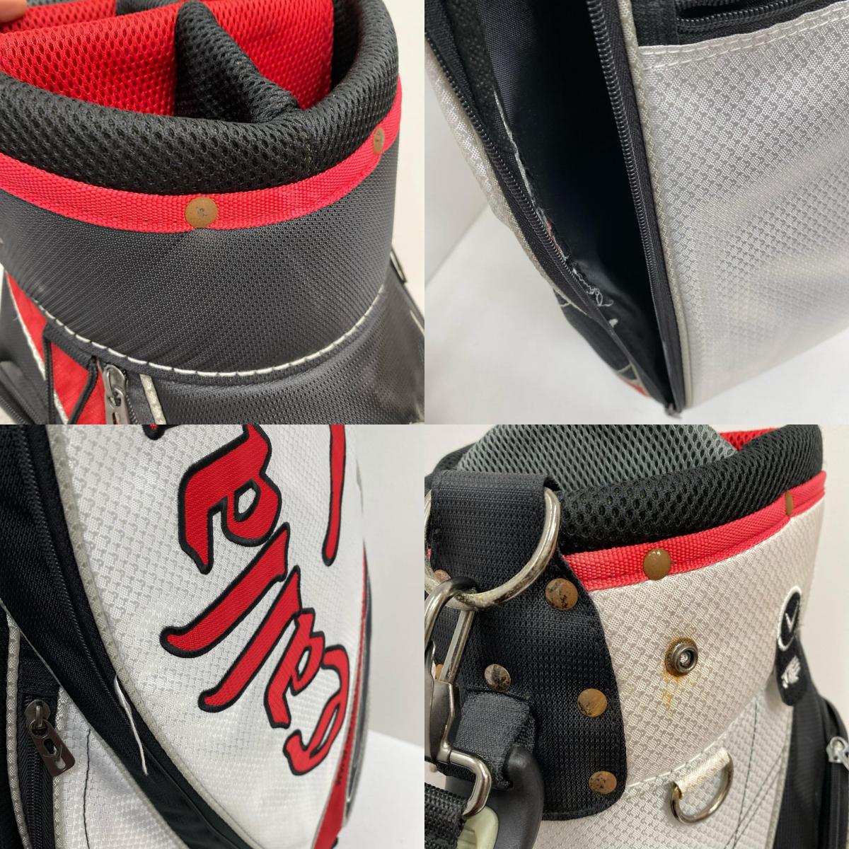 【ゴルフ用品】 Callaway | キャロウェイ CALLAWAY キャディ+クラブセット RAZR HAWK(2011) 10本ｾｯﾄ フレックス:S ﾌｰﾄﾞ､ﾍｯﾄﾞｶﾊﾞｰ(UT､ｱｲｱﾝ) 1W.4U.5~9.P.Pt(ｸﾞﾘｯﾌﾟ劣化)【加古川店】
