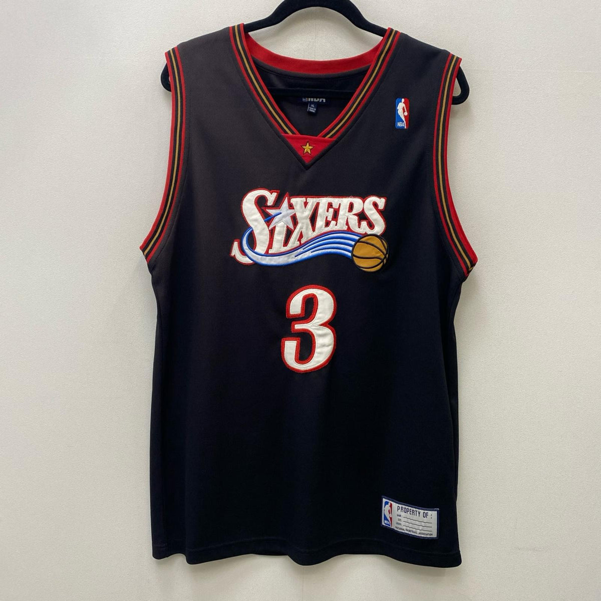 NBA フィラデルフィア76ers #3 アレン・アイバーソン ユニフォーム size:XL【加古川店】