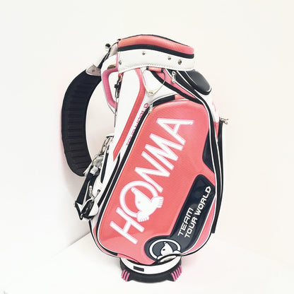 【ゴルフ用品】 HONMA | ホンマ HONMA キャディバッグ CB-1801 TOUR WORLD(2018) ﾌｰﾄﾞ有(ﾎﾟｹｯﾄ中) ﾀﾞﾒｰｼﾞあり【加古川店】