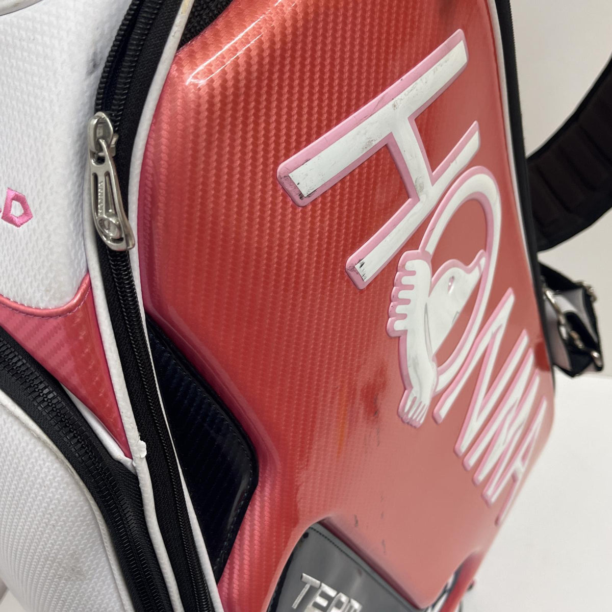 【ゴルフ用品】 HONMA | ホンマ HONMA キャディバッグ CB-1801 TOUR WORLD(2018) ﾌｰﾄﾞ有(ﾎﾟｹｯﾄ中) ﾀﾞﾒｰｼﾞあり【加古川店】