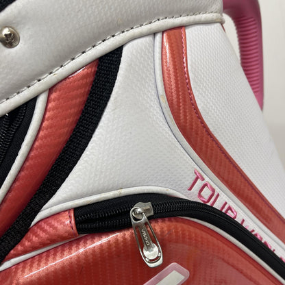 【ゴルフ用品】 HONMA | ホンマ HONMA キャディバッグ CB-1801 TOUR WORLD(2018) ﾌｰﾄﾞ有(ﾎﾟｹｯﾄ中) ﾀﾞﾒｰｼﾞあり【加古川店】