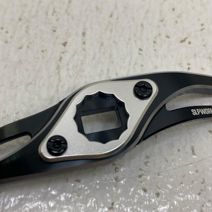 【フィッシング/釣り/釣具/リール】 SLP WORKS 90mm MCクランクハンドル ブラック/シルバー【加古川店】