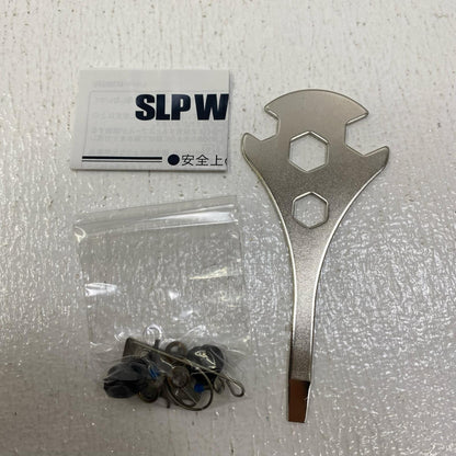【フィッシング/釣り/釣具/リール】 SLP WORKS 90mm MCクランクハンドル ブラック/シルバー【加古川店】