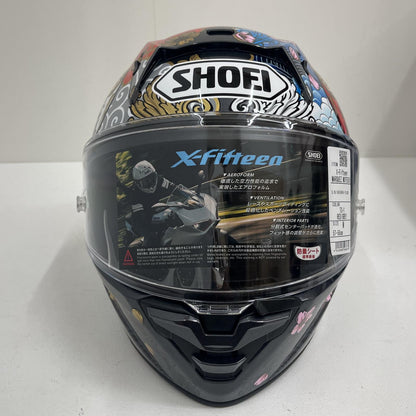 SHOEI X-Fifteen MARQUEZ MOTEGI5 size:M、箱、付属完品【加古川店】