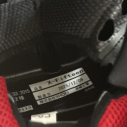 SHOEI X-Fifteen MARQUEZ MOTEGI5 size:M、箱、付属完品【加古川店】