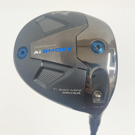 【ゴルフ用品】 Callaway | キャロウェイ CALLAWAY ドライバー Ai SMOKE Ti340 MINI (2024) 1W 13.5 フレックス:S ﾍｯﾄﾞｶﾊﾞｰ有【加古川店】